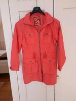 Korallenroter Sommer Parka Gr. 36 - Vintage  Style - Niedersachsen - Vechta Vorschau