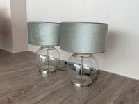 2x Tischlampe von Zara Home Glas grau Samt neuwertig Berlin - Tempelhof Vorschau