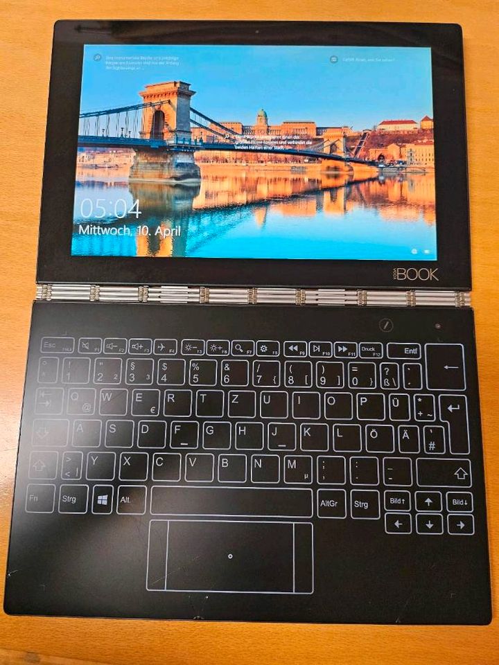 Lenovo Yoga Book YB1-X91F Laptop Tablet incl. Zubehör in Visselhövede