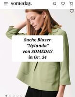 SUCHE von SOMEDAY Blazer Nylanda  34 grün Nürnberg (Mittelfr) - Oststadt Vorschau