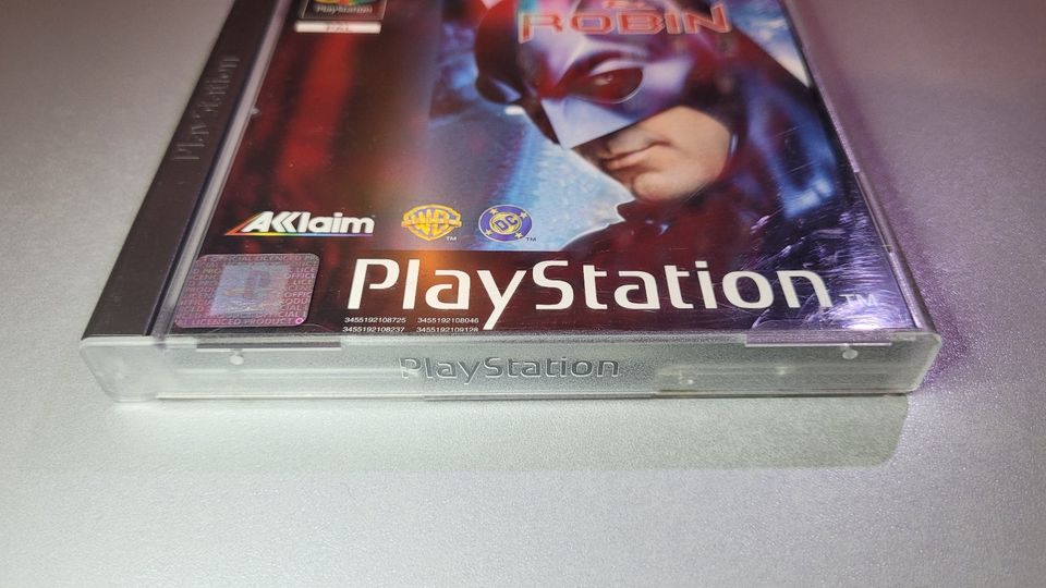 Batman & Robin PS1 Spiel Playstation 1 komplett! sehr gut! in Dortmund