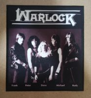 Warlock Group 1983 Backpatch New. Niedersachsen - Melle Vorschau