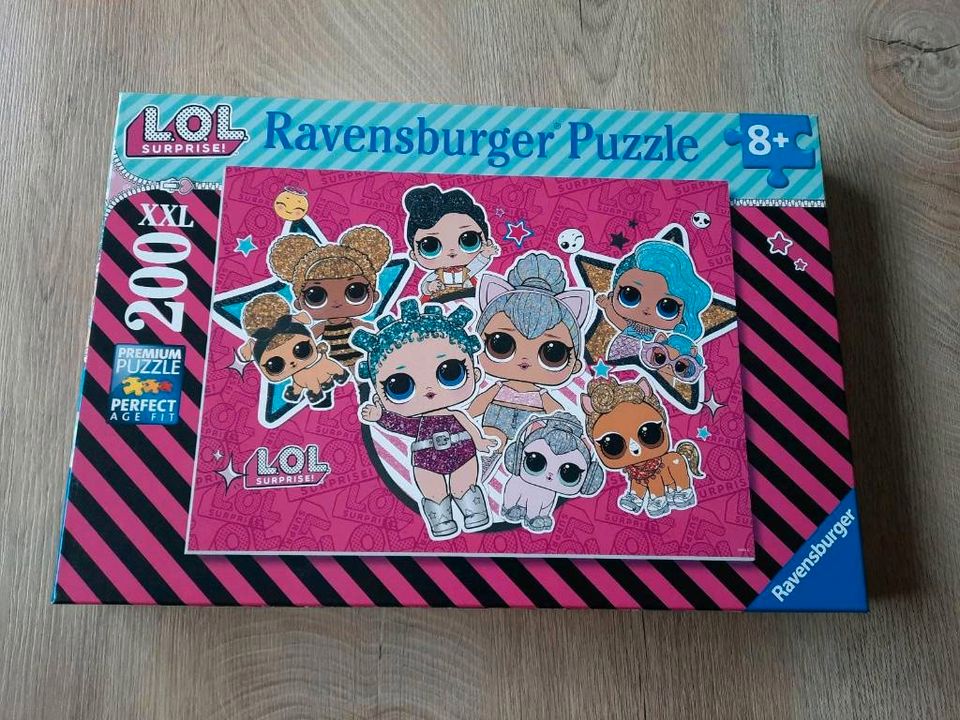 LOL SURPRISE Puzzle Ravensburger XXL  8+ neuwertig vollständig in Homberg (Efze)