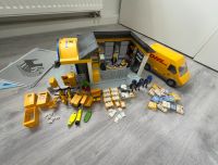 Playmobil Postamt + DHL Auto & viel Playmobil Zubehör Nordrhein-Westfalen - Leverkusen Vorschau