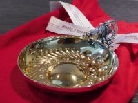 ☾♔ Robbe & Berking Schale, 925 Silber Taste Vin / Wein vergoldet Schleswig-Holstein - Handewitt Vorschau