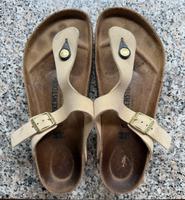 Birkenstock Gizeh  normale Weite 40 ecru Nordrhein-Westfalen - Voerde (Niederrhein) Vorschau