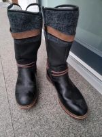 Damen Stiefel Rieker  Gr 41, hoch,  gefüttert, schwarz Bayern - Friedberg Vorschau