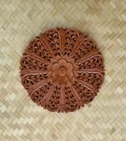 Wandbild Wandrelief Ornament Mandala Holz Thailand Niedersachsen - Lüchow Vorschau