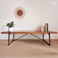 Mid Century Modern Blumenbank / großer Couchtisch 50er 60er Niedersachsen - Braunschweig Vorschau