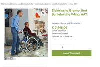 Dietz Primo Elektrorollstuhl Alber AAT V-MAX Schiebehilfe Rheinland-Pfalz - Weitefeld Vorschau