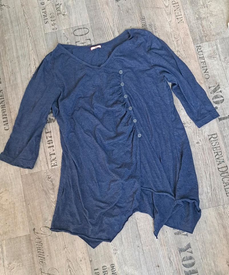 Zipfel Tunika Longshirt blau JOE BROWNS Gr. 44 46 in Sörup