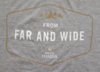 T-Shirt Bierwerbung Kanada Molson Canadian NEU grau FROM FAR Hannover - Bothfeld-Vahrenheide Vorschau