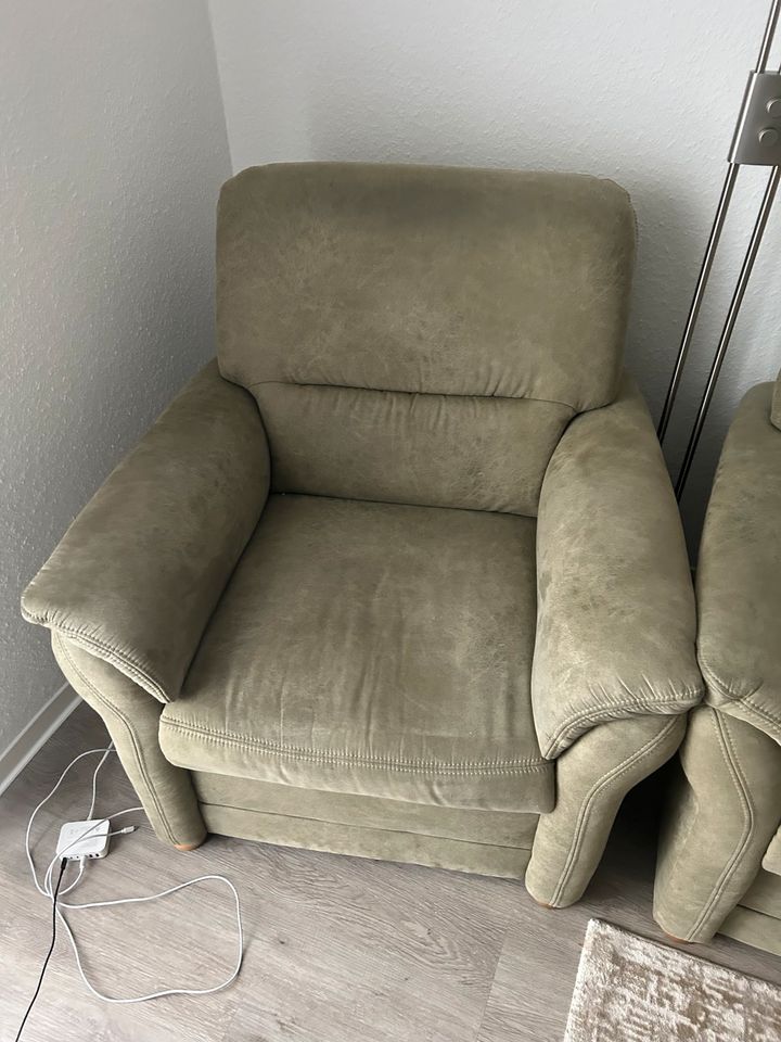 Couch + Sessel zu verschenken -Abholung bis 21.04. in Stadtroda