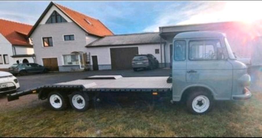 Barkas B1000 in Tabarz Thüringer Wald