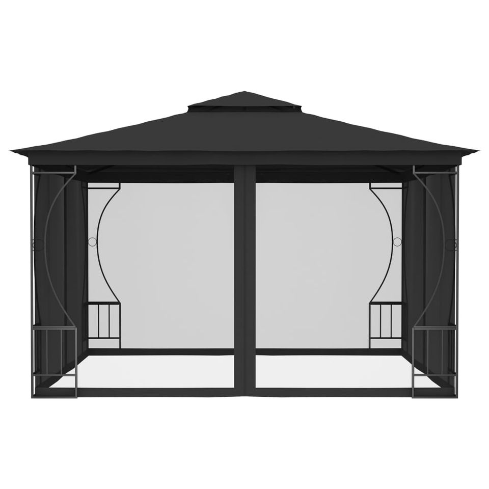 Pavillon mit Netz in verschiedenen Größen Creme oder Anthrazit in Helsa