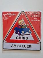 Chris am Steuer autoschild Bayern - Amberg Vorschau