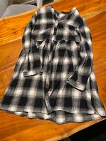 Damen Mädchen NKD Flanell Langarm Kleid schwarz weiß NEU Gr. S Bayern - Simbach Vorschau