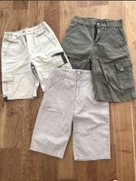 Set aus 3 Shorts beige und kaki auch Verbaudet Gr 128 Harburg - Hamburg Eißendorf Vorschau