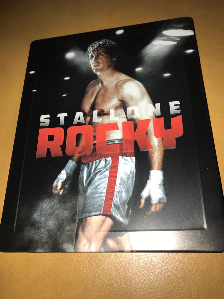 Rocky blu Ray Steelbook geprägt rar in Salzmünde
