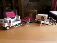 SCHLEICH Pickup mit Pferdeanhänger/Mobile Tierpraxis Hessen - Ober-Ramstadt Vorschau