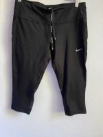 Nike Dri-Fit Lauftights, Damen, 3/4 Länge, schwarz Bayern - Winterhausen Vorschau