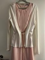 Rose-farbenes Kleid mit Strickjacke Nordrhein-Westfalen - Blomberg Vorschau