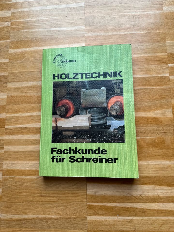 Fachbuch Holztechnik - Fachkunde für Schreiner in Potsdam