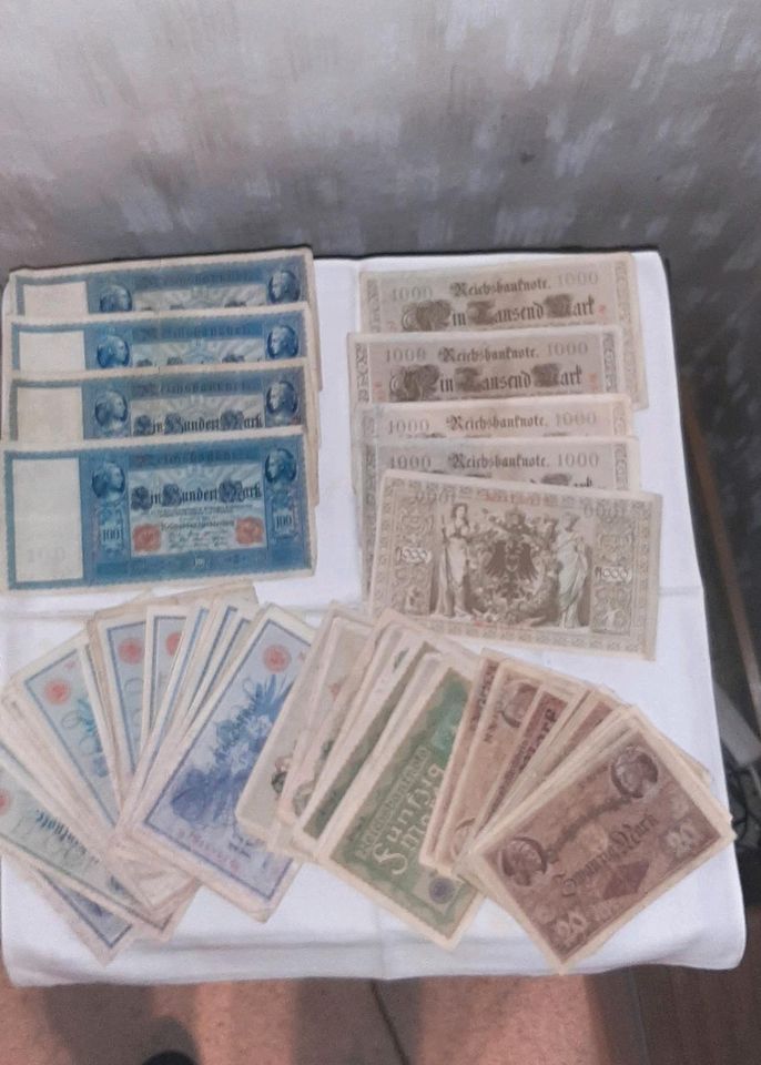 Reichsmark diverse Scheine in Oldenburg