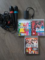 PS3 SingStar 2x Mikrofone, 3 Spiele Nordrhein-Westfalen - Langerwehe Vorschau