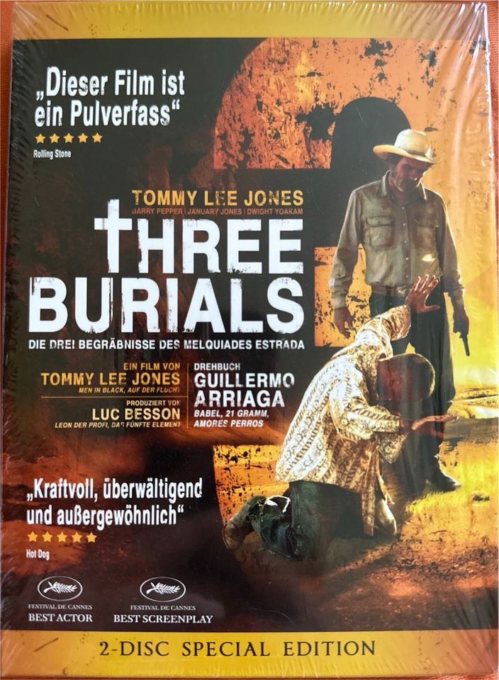 DVD Three Burials - Die drei Begräbnisse des Melquiades Estrada in Nordhausen