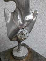 925 Silbercollier von Quinn mit Perlmuttplatte Nordrhein-Westfalen - Hövelhof Vorschau