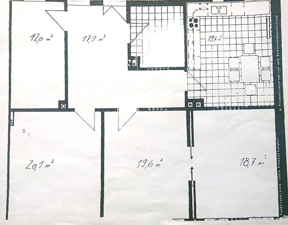 115 m² 4-Raumwohnung im Zentrum von Gera mit Fahrstuhl in Gera