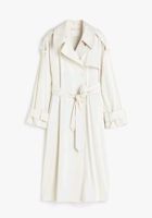 Neu H&M langer Trenchcoat Größe M Creme Berlin - Treptow Vorschau