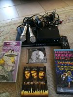 Karaoke 12tlg.mikrofone,DVD Player Steuergerät, Dvds Niedersachsen - Ahlerstedt Vorschau