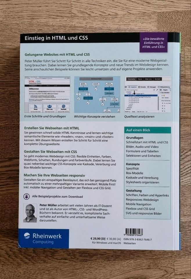 Einstieg in HTML und CSS  Peter Müller in Windeck