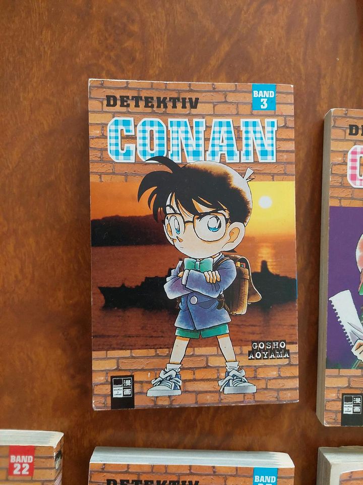 9 Manga/Anime Bücher Detektiv Conan v. Gosho Aoyama in Augsburg