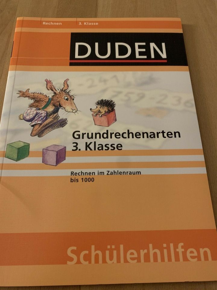 Duden Schülerhilfen Rechnen 3. Klasse Grundrechenarten NEU! in Seligenstadt