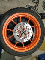 Hinterrad KTM Duke 390 RC 125 Felge hinten orange 17 Zoll Mecklenburg-Vorpommern - Groß Teetzleben Vorschau