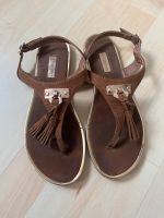 Damen Sandalen Sandaletten Zehentrenner Flip Flops braun Gr 38 Bayern - Gunzenhausen Vorschau