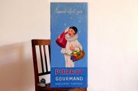 Bild handgemalt Cafe Reklame Pierrot Schokolade Werbung Antik Alt Dresden - Äußere Neustadt Vorschau