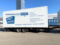 LKW Anhänger Tandem Koffer 9,9t. mieten leihen Bayern - Senden Vorschau