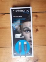 Clicktronic 3m USB 3.0 Kabel Stecker A auf B (70093) Dresden - Äußere Neustadt Vorschau