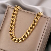 ☝️Choker Halskette Edelstahl Gold, 39+5 cm,10 mm breit, NEU ⭐⭐⭐⭐⭐ Bayern - Gersthofen Vorschau