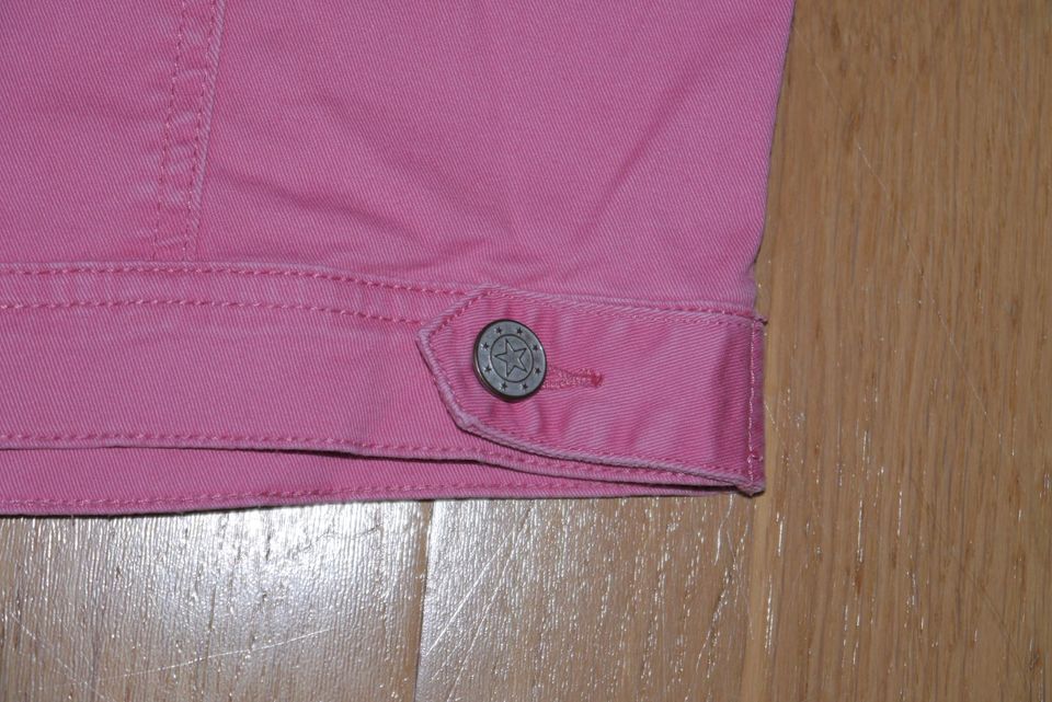 Jacke Gr. 158 164 neuwertig Jeans wie neu Tchibo Jeansjacke rosa in Dessau-Roßlau