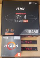 Aufrüstkit AMD Ryzen 5 5600G AMD,  MSI MB B450M u. 16 GB Duisburg - Walsum Vorschau