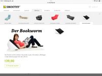 2 Smoothy bookworm Lesekissen, Bett,Couch,Boden ovp Bayern - Holzkirchen Vorschau