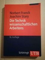 Technik des wissenschaftlichen Arbeitens 16. Auflage Nordrhein-Westfalen - Neuenrade Vorschau