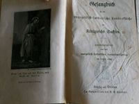 Sehr altes Buch EINE FESTE BURG IST UNSER GOTT 1883? Gesangbuch Sachsen - Chemnitz Vorschau