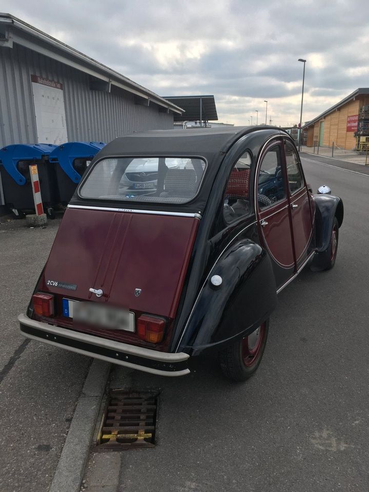 Citroen 2CV Baujahr 1981 "Charleston-Ente" in Neusäß