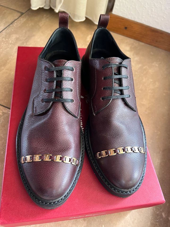 Bootsschuhe Salvatore Ferragamo Gr.37 (IT 6,5) neuwertig in Wiehl